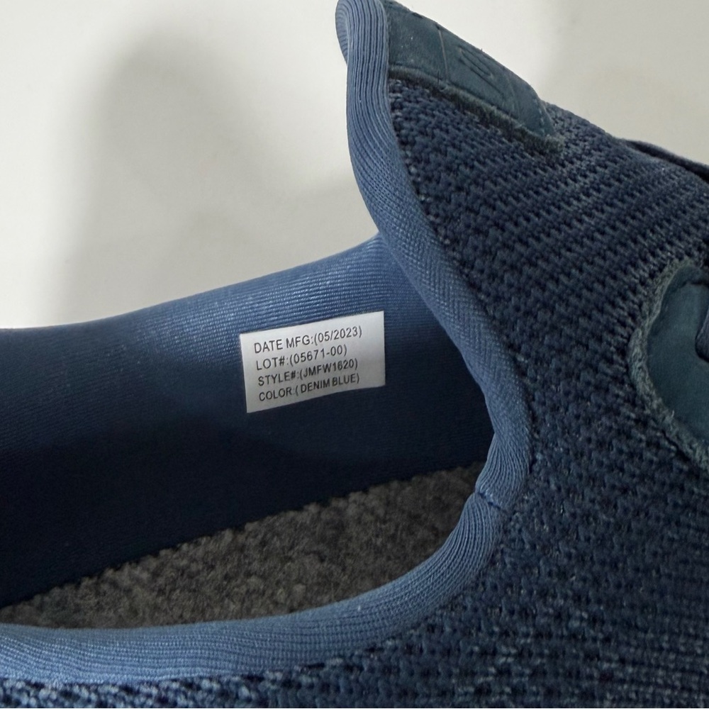Johnnie-O Knit Range Runner 2.0 Golf and Casual Shoe Denim Blue Size 11 - Picture 11 of 13